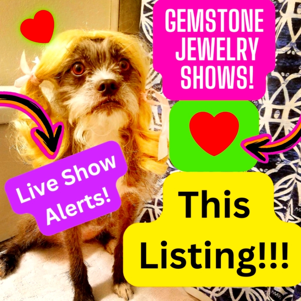 ❤ For Gemstone Jewelry Live Show Alerts! ❤️❤ Items For An Offer! - Picture 1 of 17